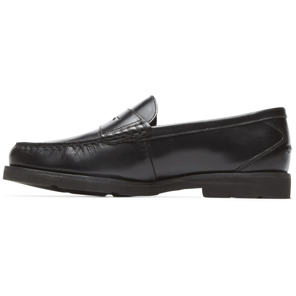 Rockport Mens Modern Prep Penny - Loafers Black - ZJX291473